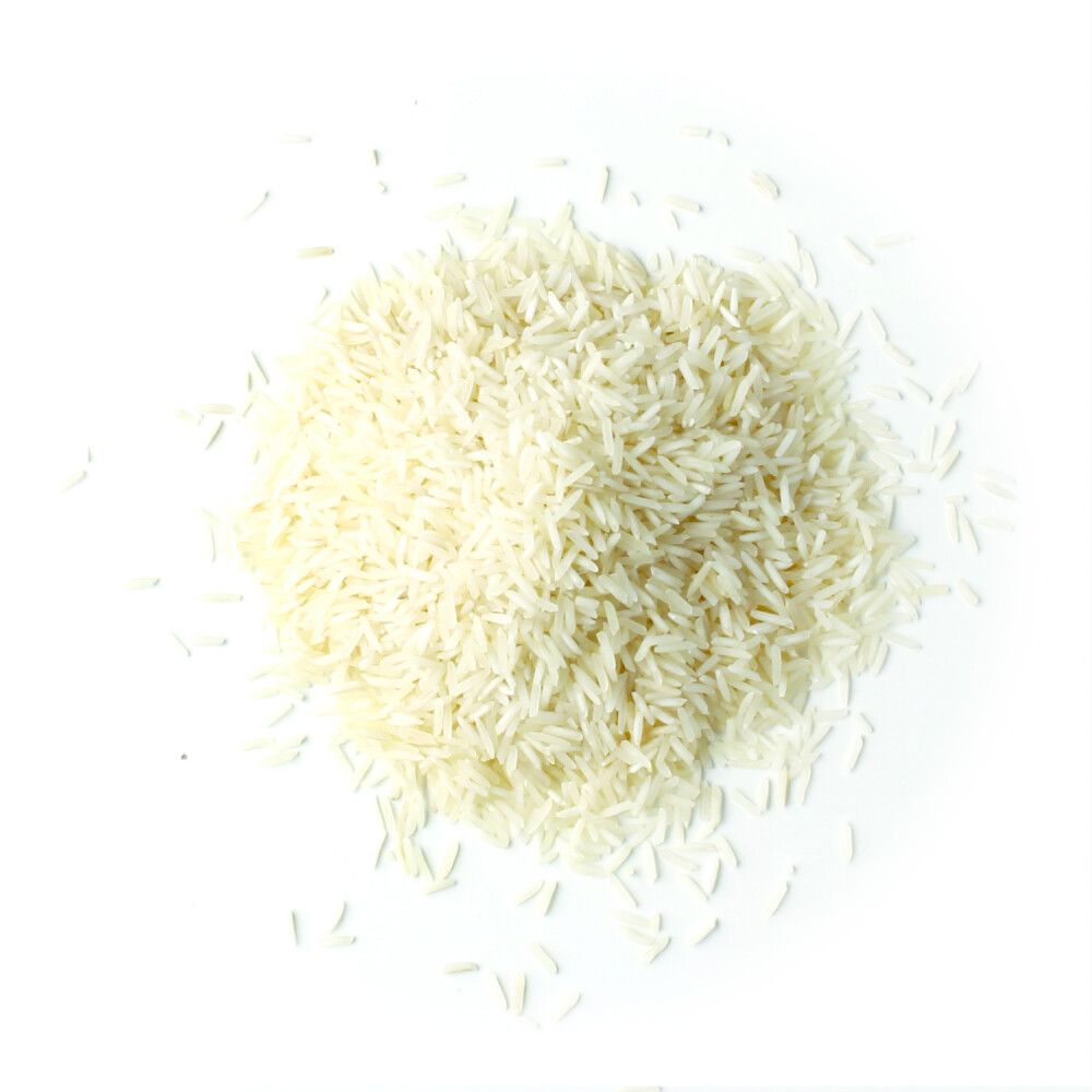 White long grain rice (100g)