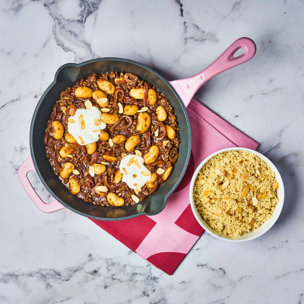 One Pot Spiced Lean Beef With Couscous